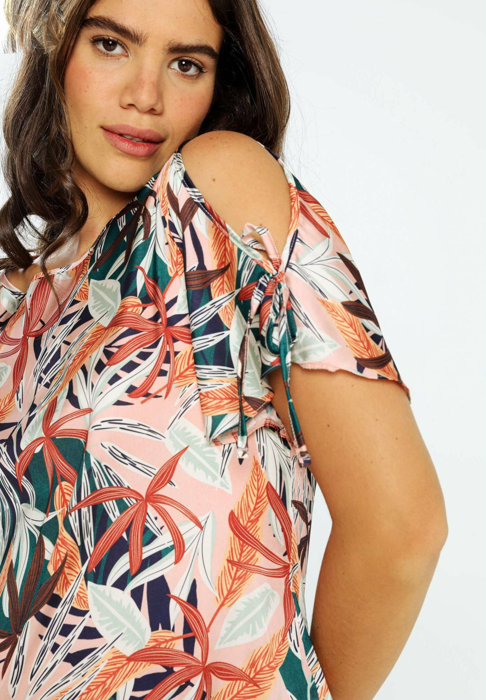 Bluse dschungel muster Clearance